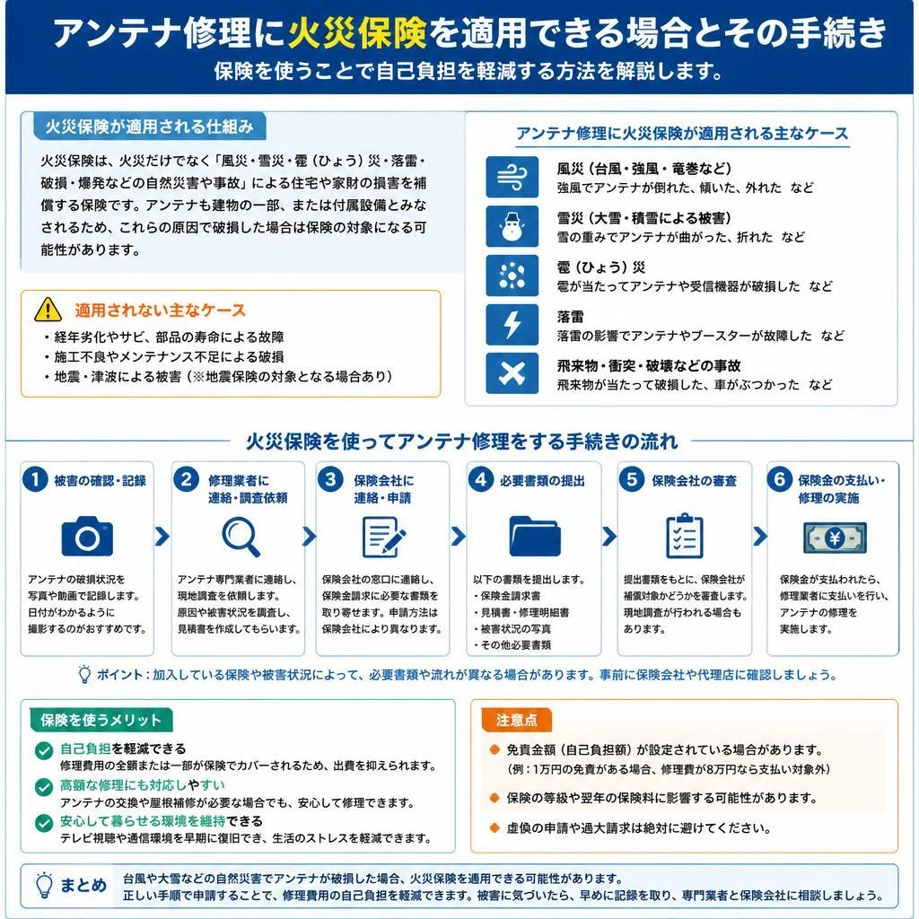 火災保険の適用範囲とは？