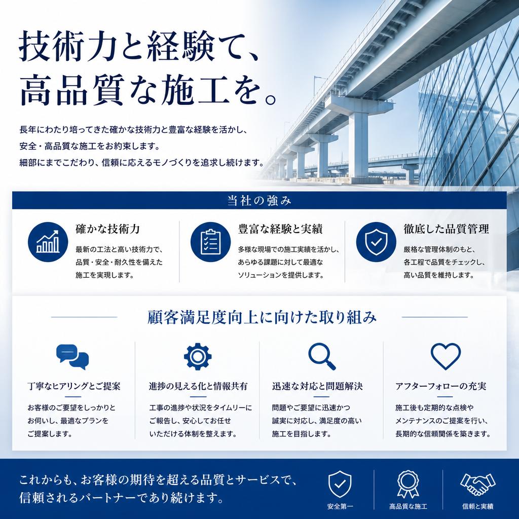 高品質なアンテナ工事サービス