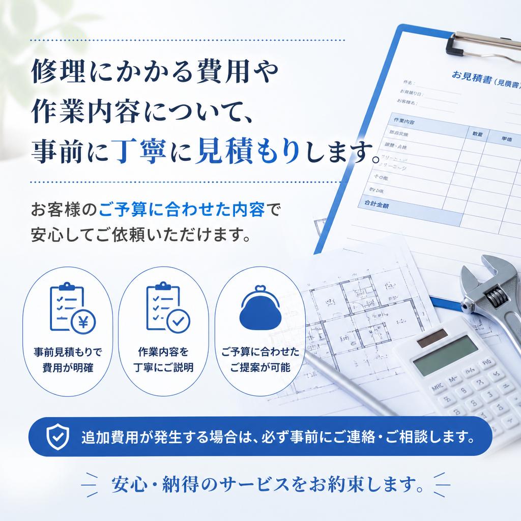 見積もりの流れ