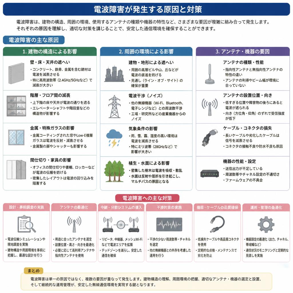 電波障害の原因を知る