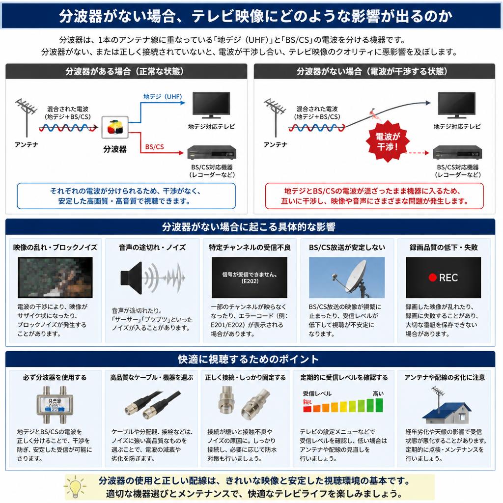 なぜ分波器が必要なのか？