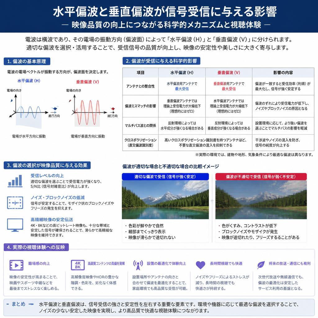 信号受信における影響
