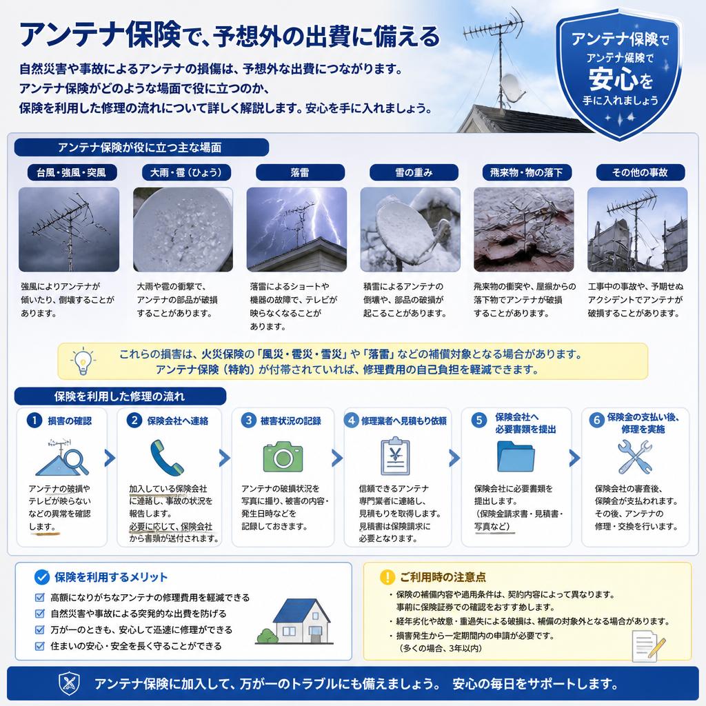 アンテナ保険の重要性