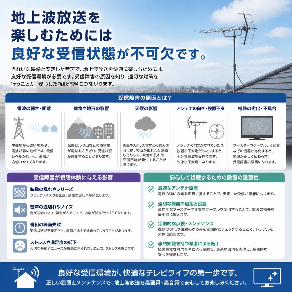 受信状態の重要性