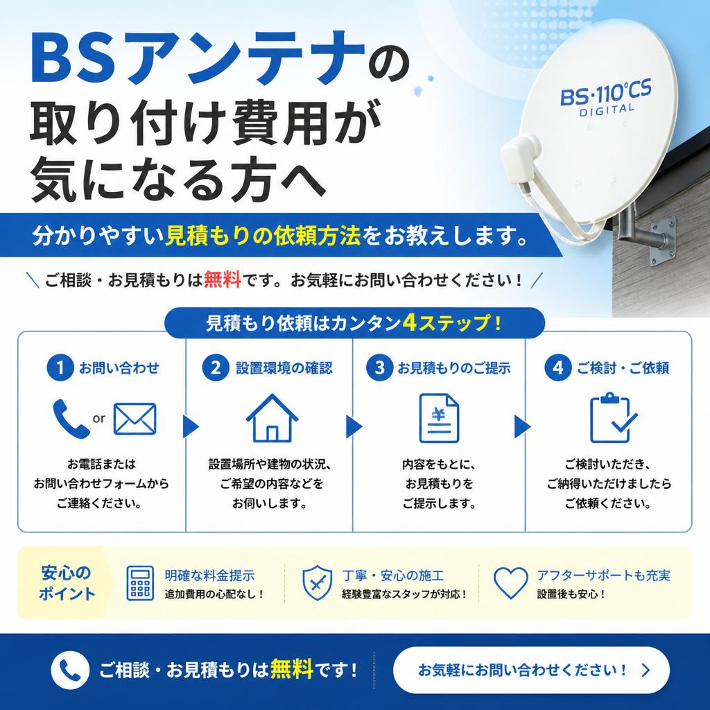 お手軽な見積り依頼
