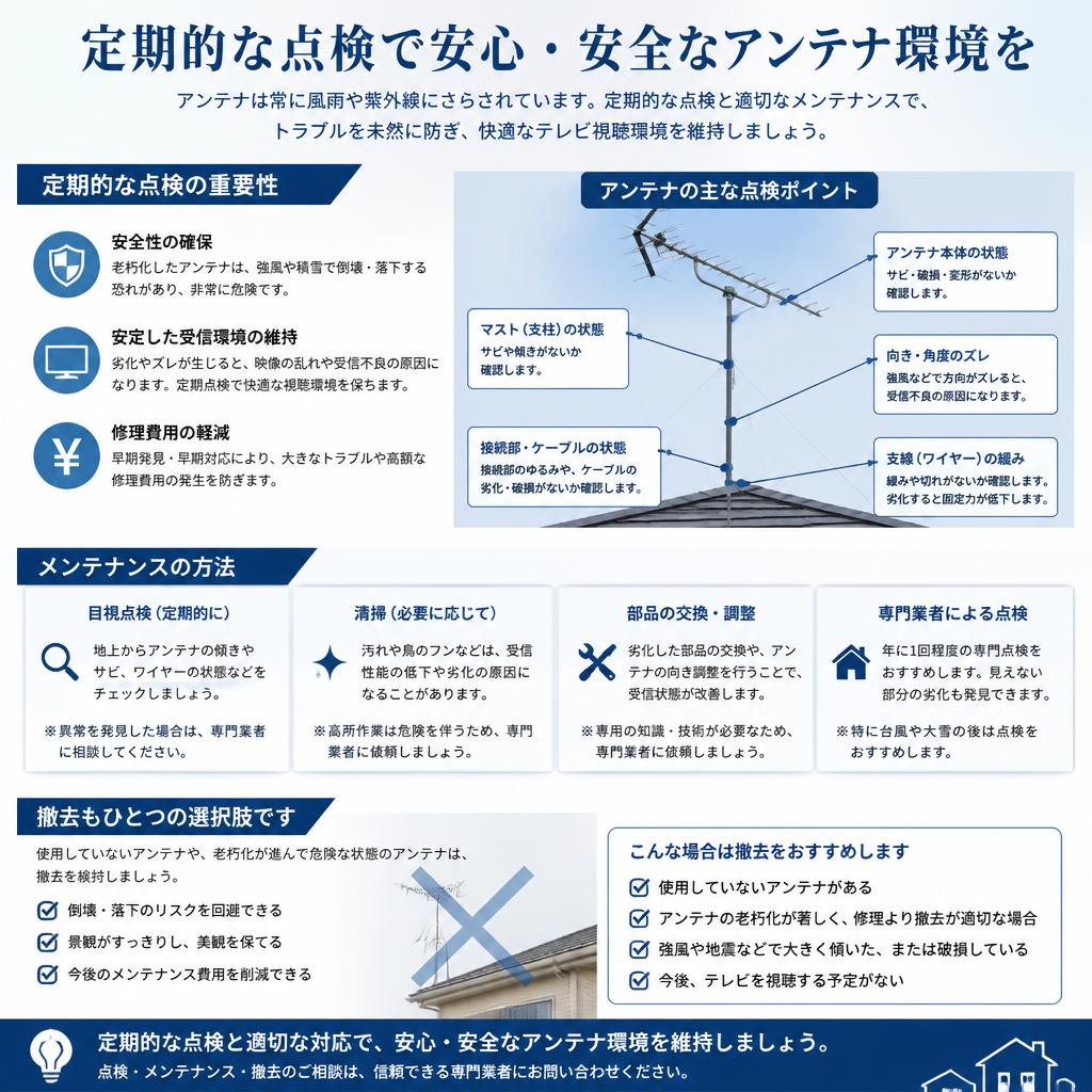 倒壊を未然に防ぐための対策