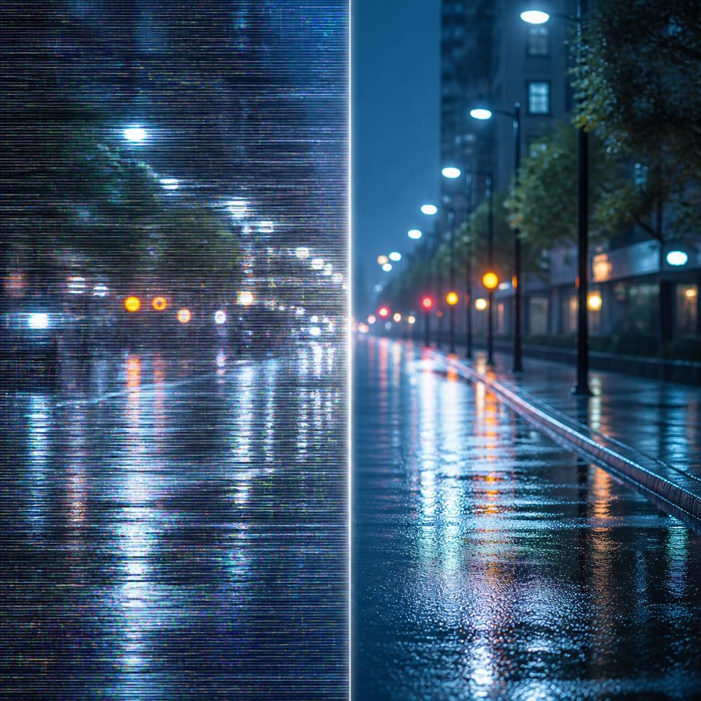 雨の日の映像不良、解決します！
